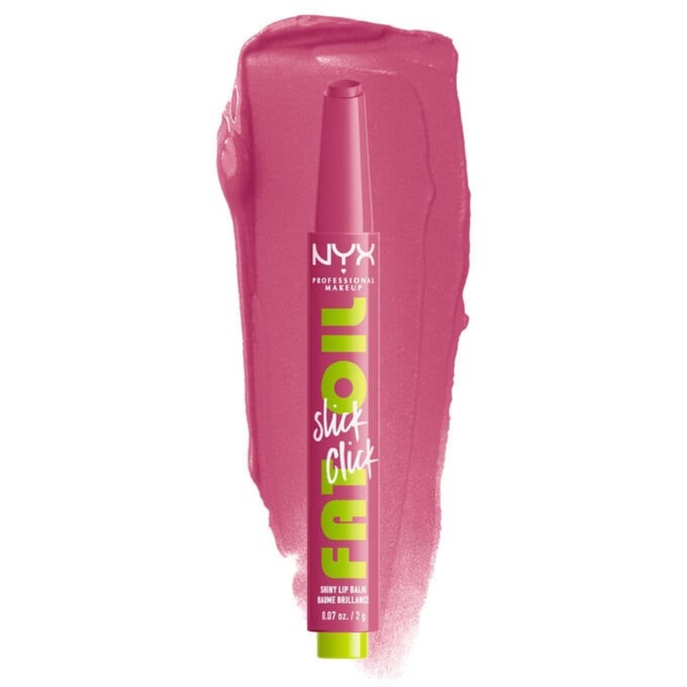 NYX FAT OIL SLICK CLICK shiny lip balm - #07‎ - DM ME